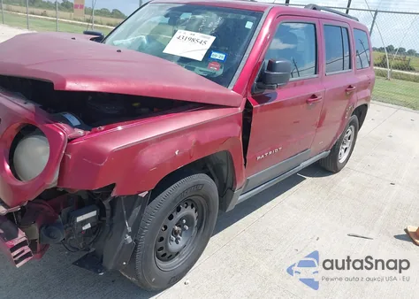 2014 Jeep Patriot Sport z USA, uszkodzony, nr VIN 1C4NJPBA0ED812187